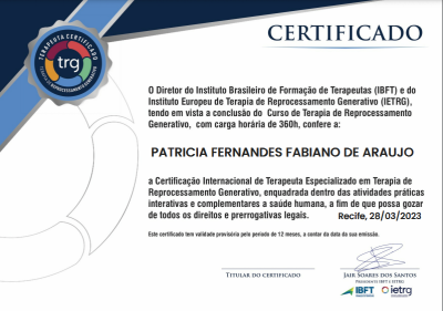 "Terapia de Resultado - Patrícia Fabiano"